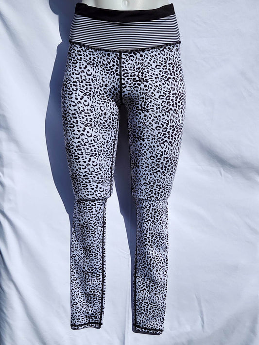 White Leopard Leggings