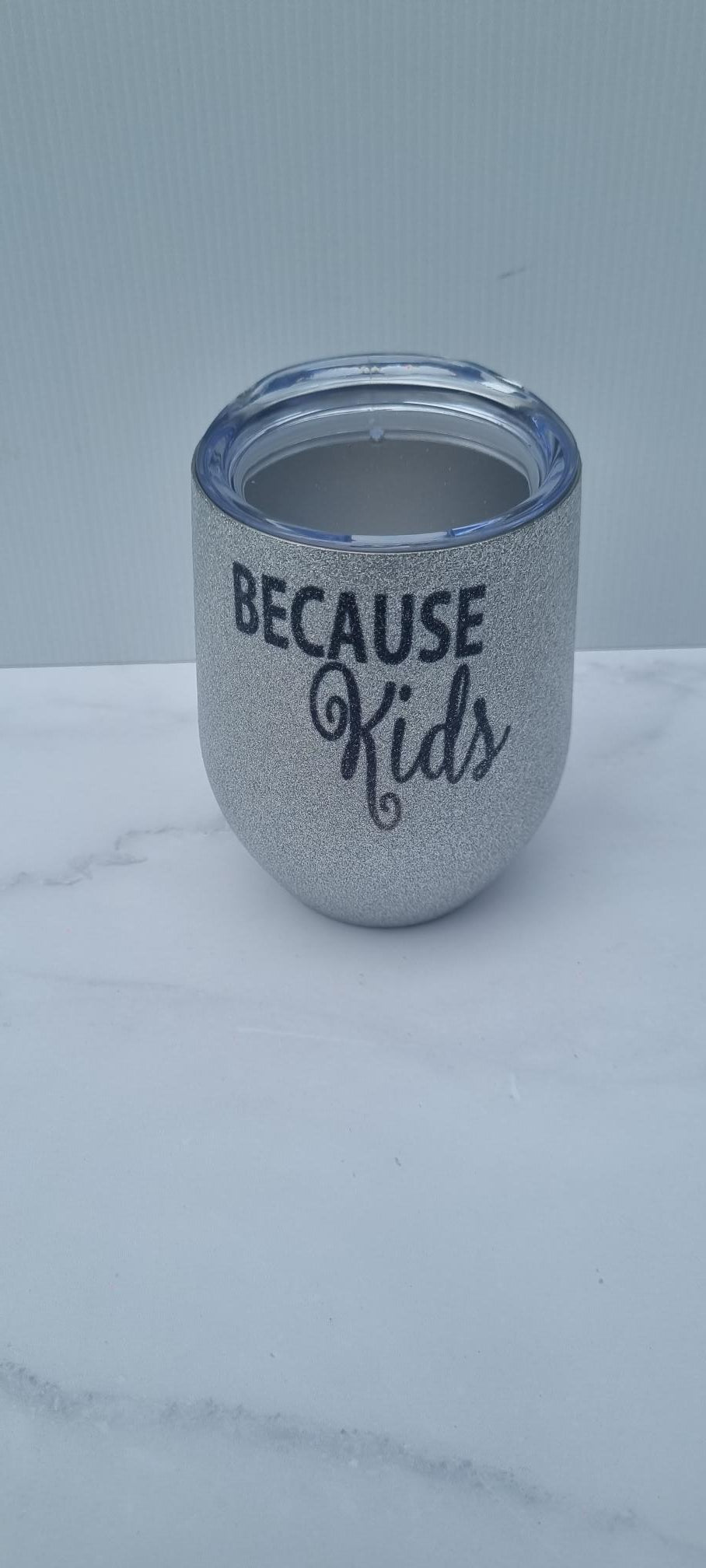 Glitter Sublimation Steamless Wine / Coffee Tumblers